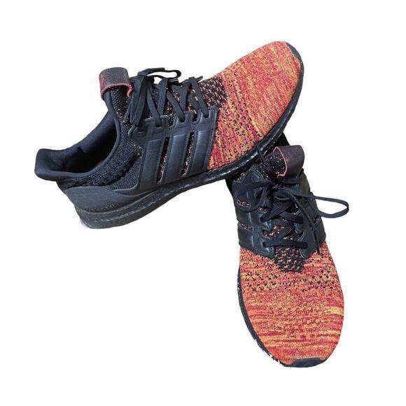 Adidas UltraBoost Shoes Mens 11 Red Game of Thrones 4.0 House Targaryen Dragons - Picture 1 of 11